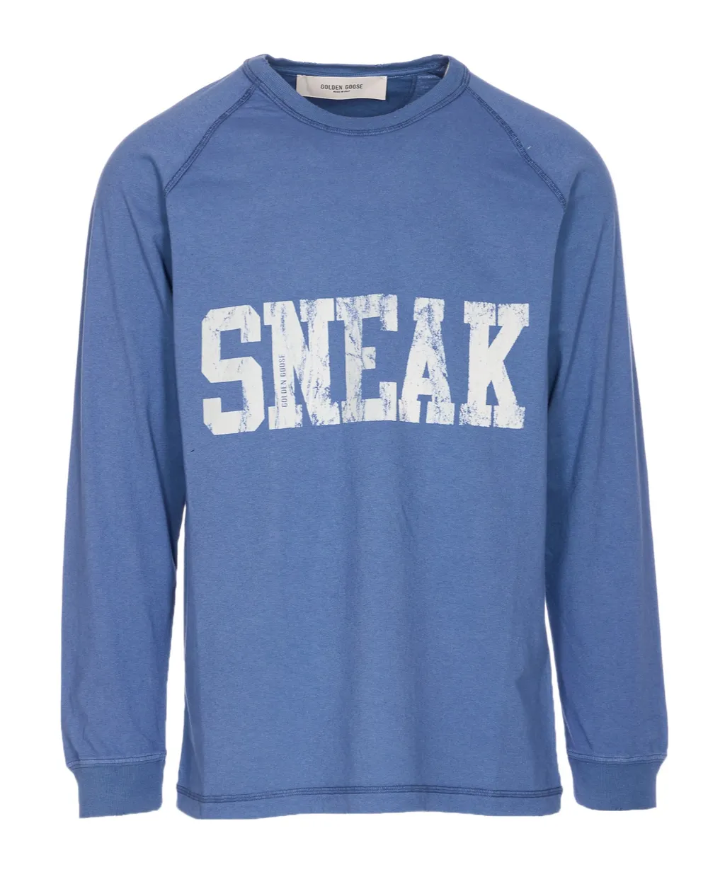 Golden Goose Deluxe Brand Printed Crewneck Sweatshirt