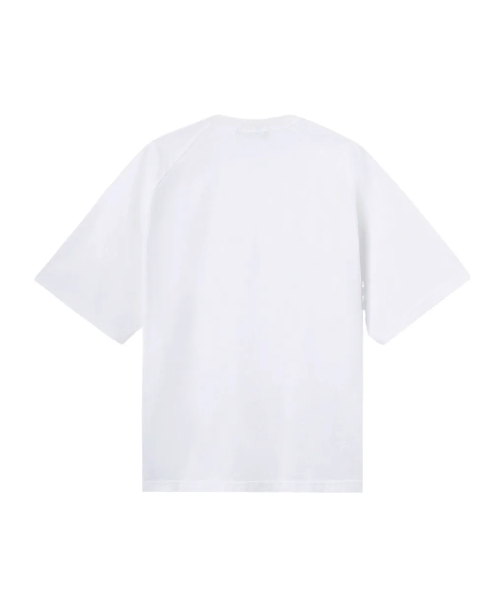Oversized-Fit Short-Sleeve T-Shirt With Logo Embroidery