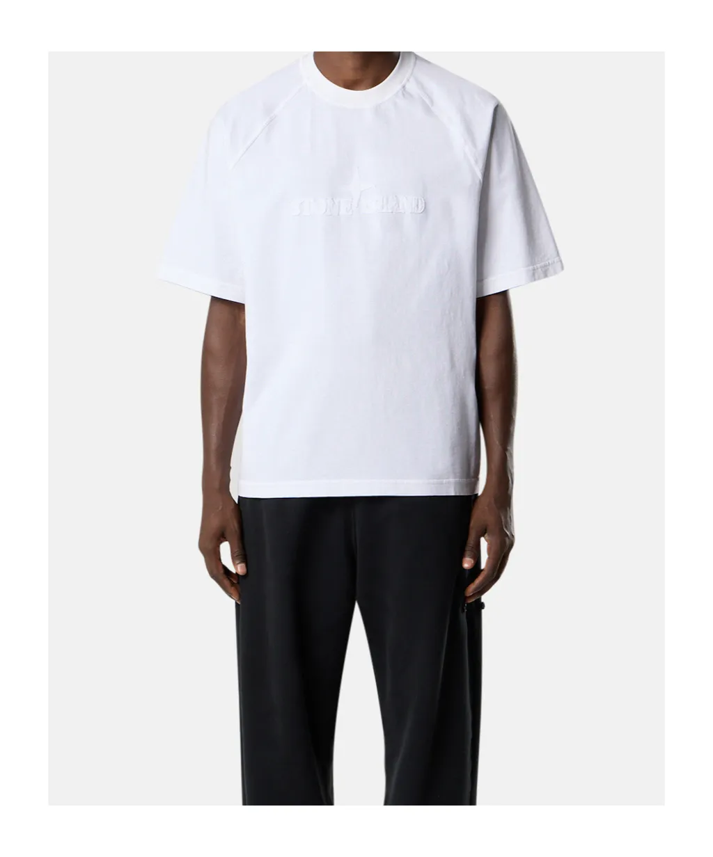 Oversized-Fit Short-Sleeve T-Shirt With Logo Embroidery