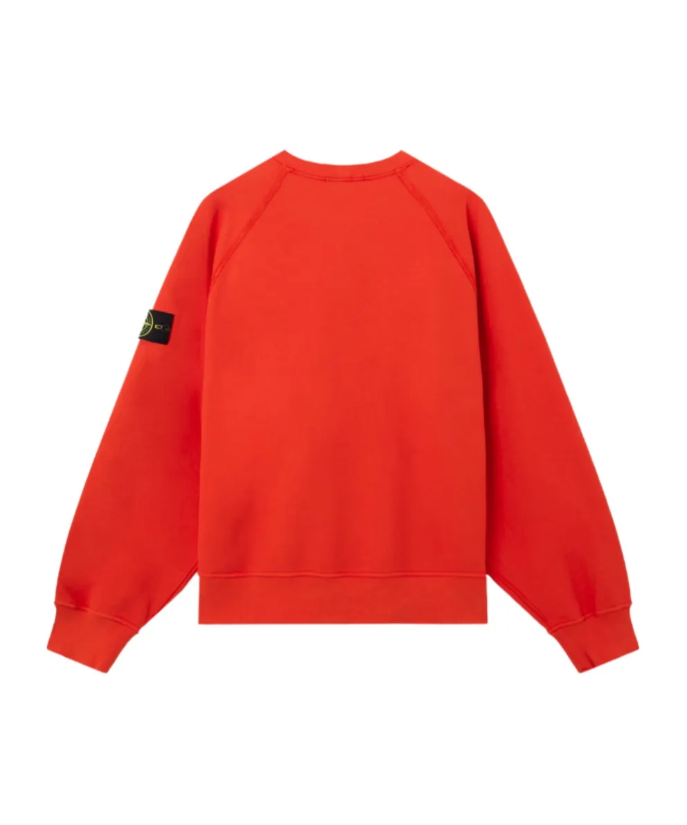 Stone Island Logo Patch Crewneck Sweatshirt