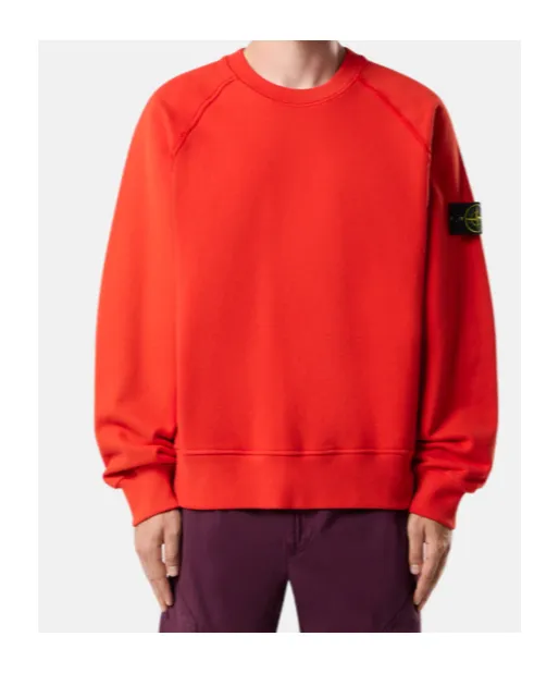 Stone Island Logo Patch Crewneck Sweatshirt