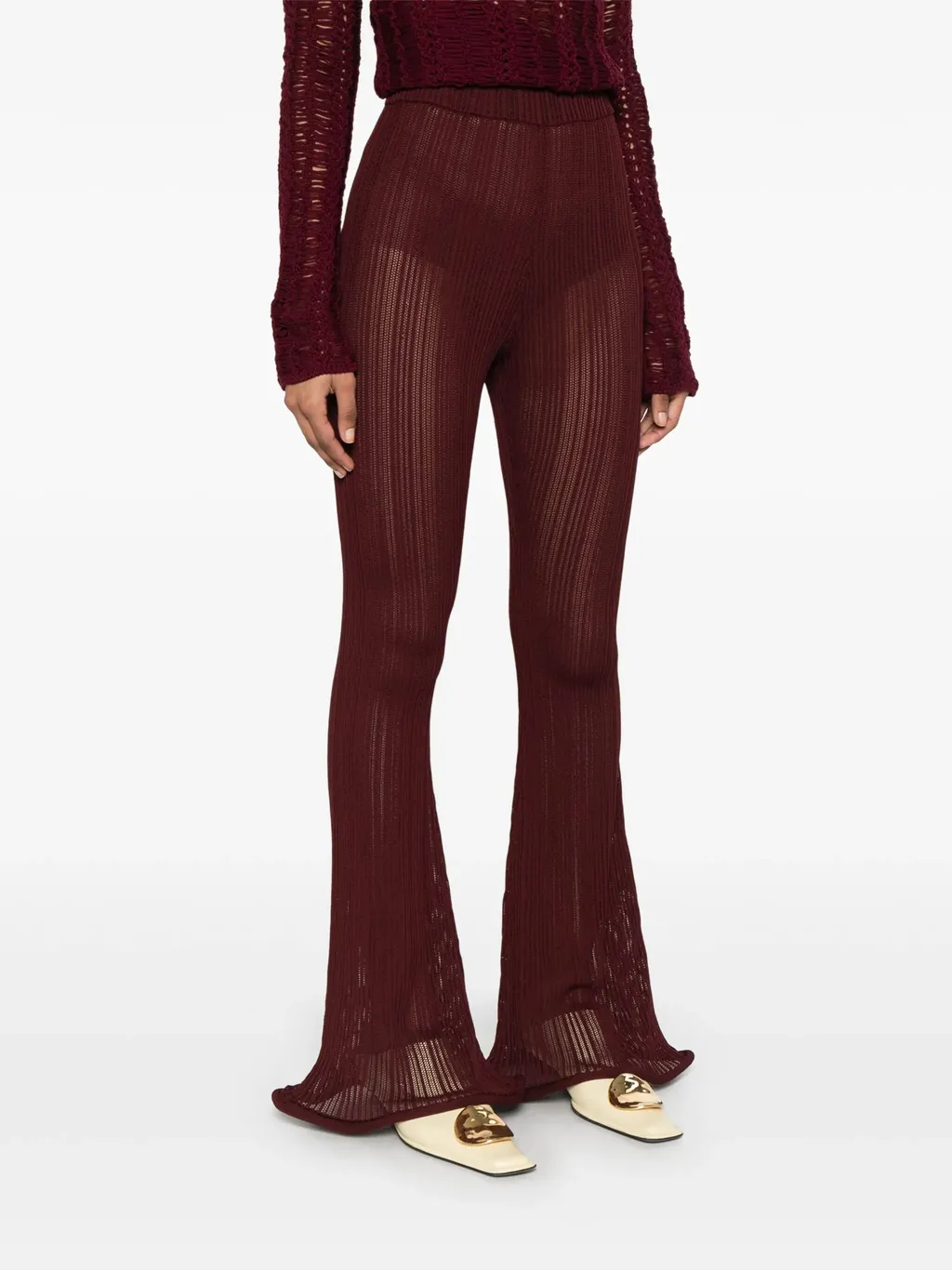 Sefr Burgundy Trousers