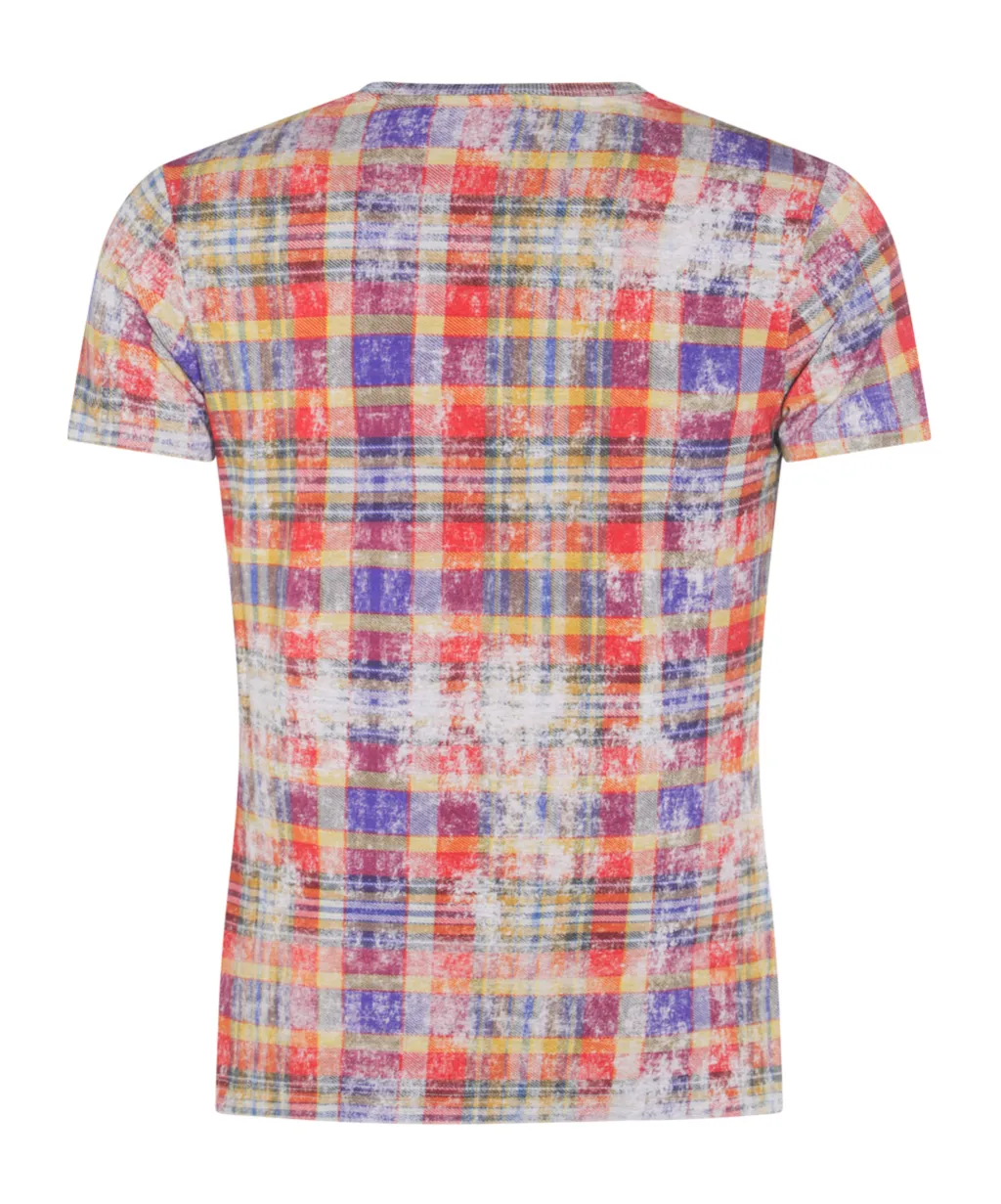 Vivienne Westwood Checked Logo Printed T-Shirt