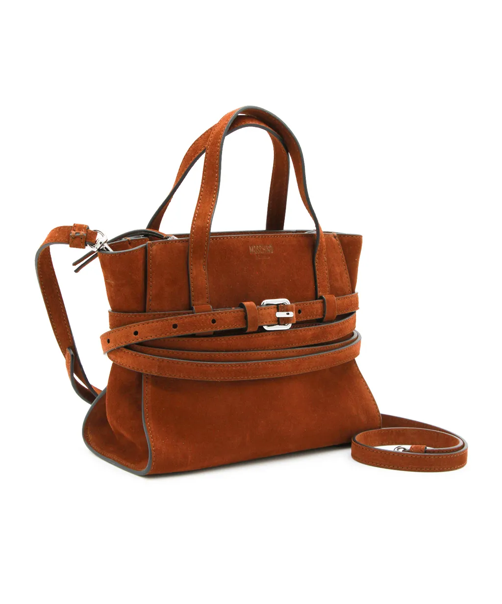 Moschino Tie Me Top Handle Tote Bag