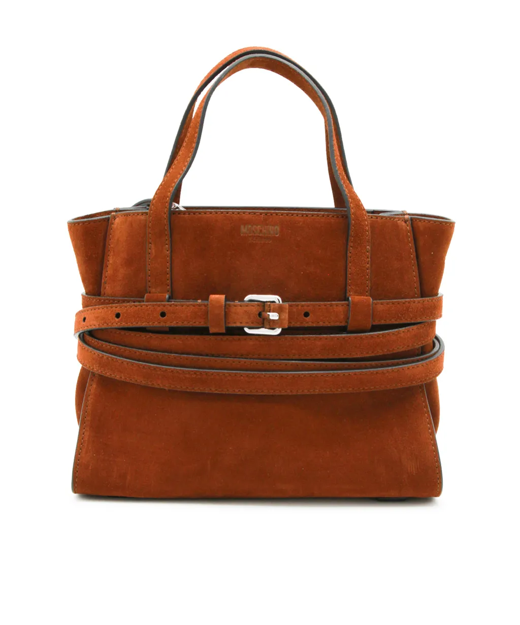 Moschino Tie Me Top Handle Tote Bag