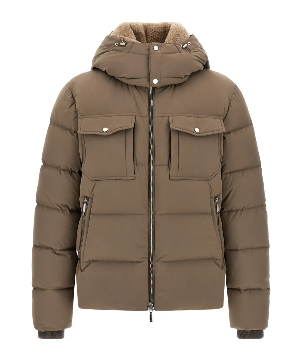 Alarick Quilted Flap-Pocket Jacket