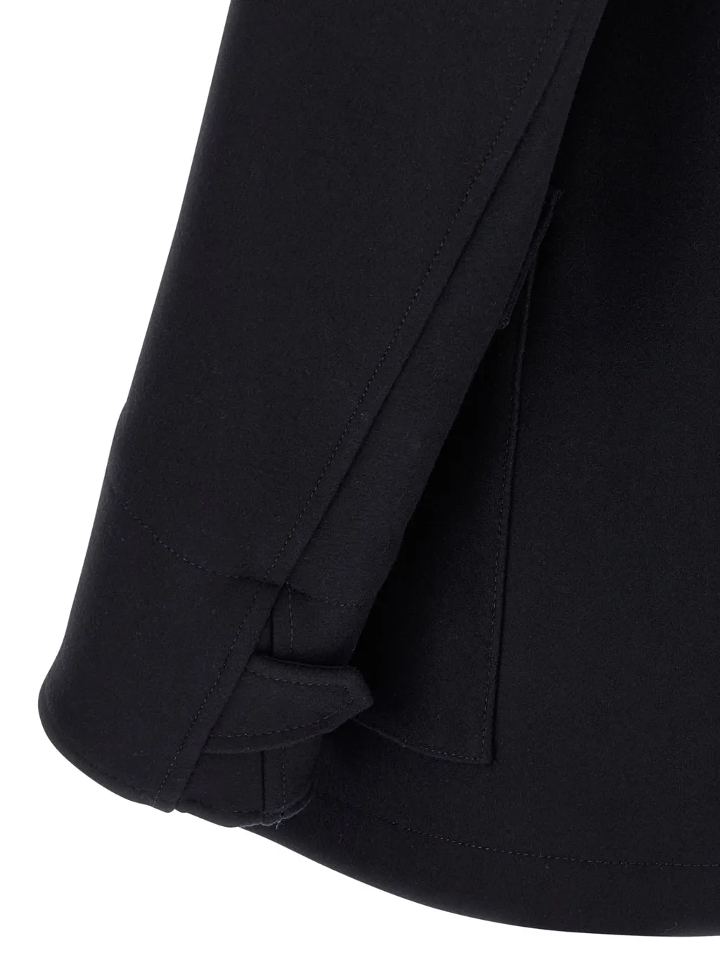 Double-Breasted Wool Coat