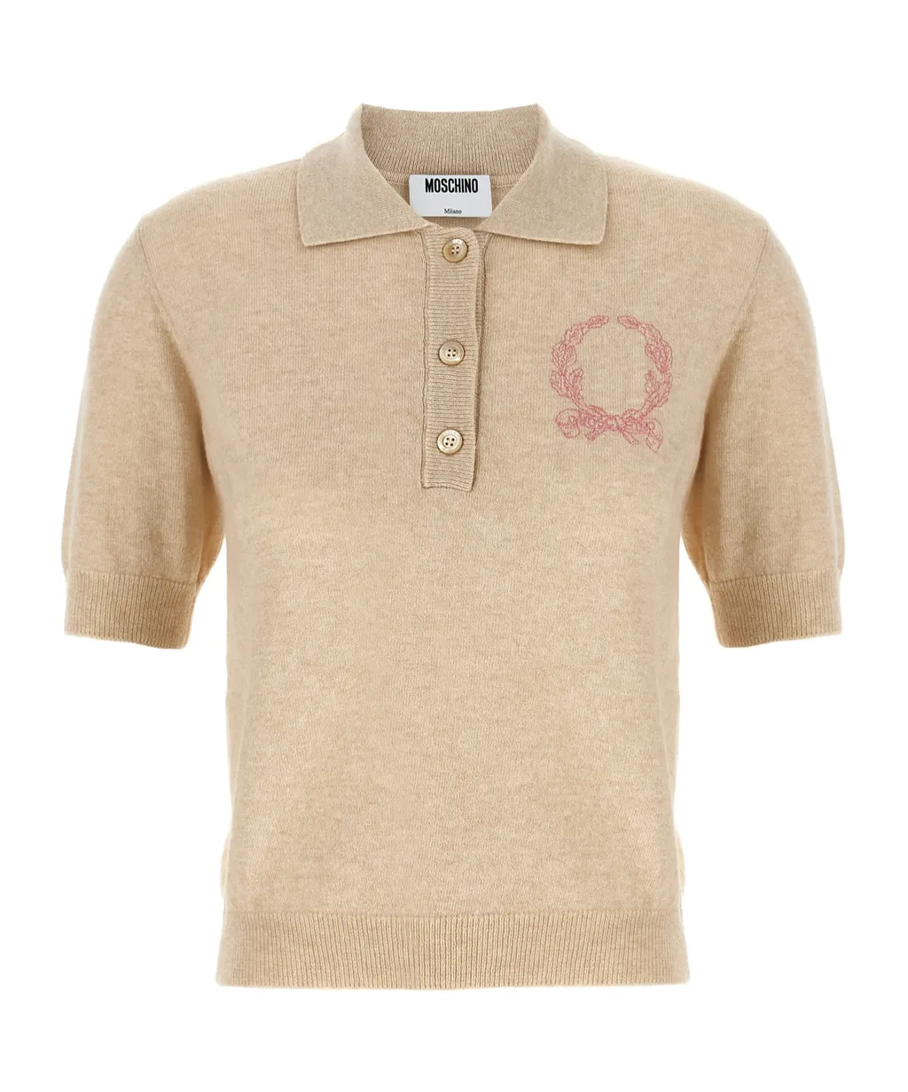 Moschino Polo Embroidery Jumper