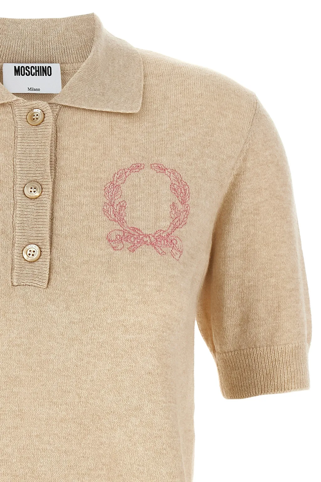 Moschino Polo Embroidery Jumper
