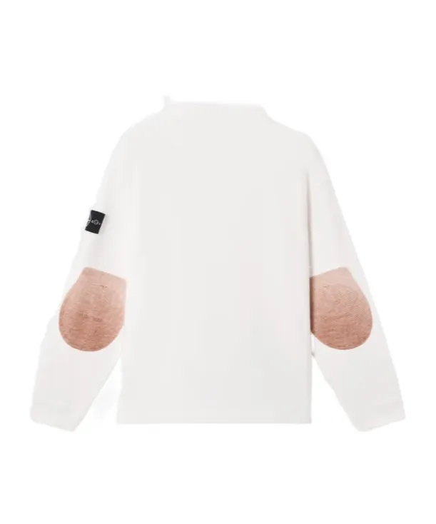 Stone Island Logo Patch Crewneck Sweatshirt