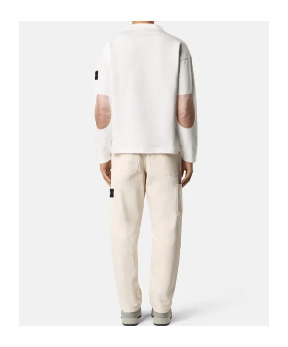 Stone Island Logo Patch Crewneck Sweatshirt