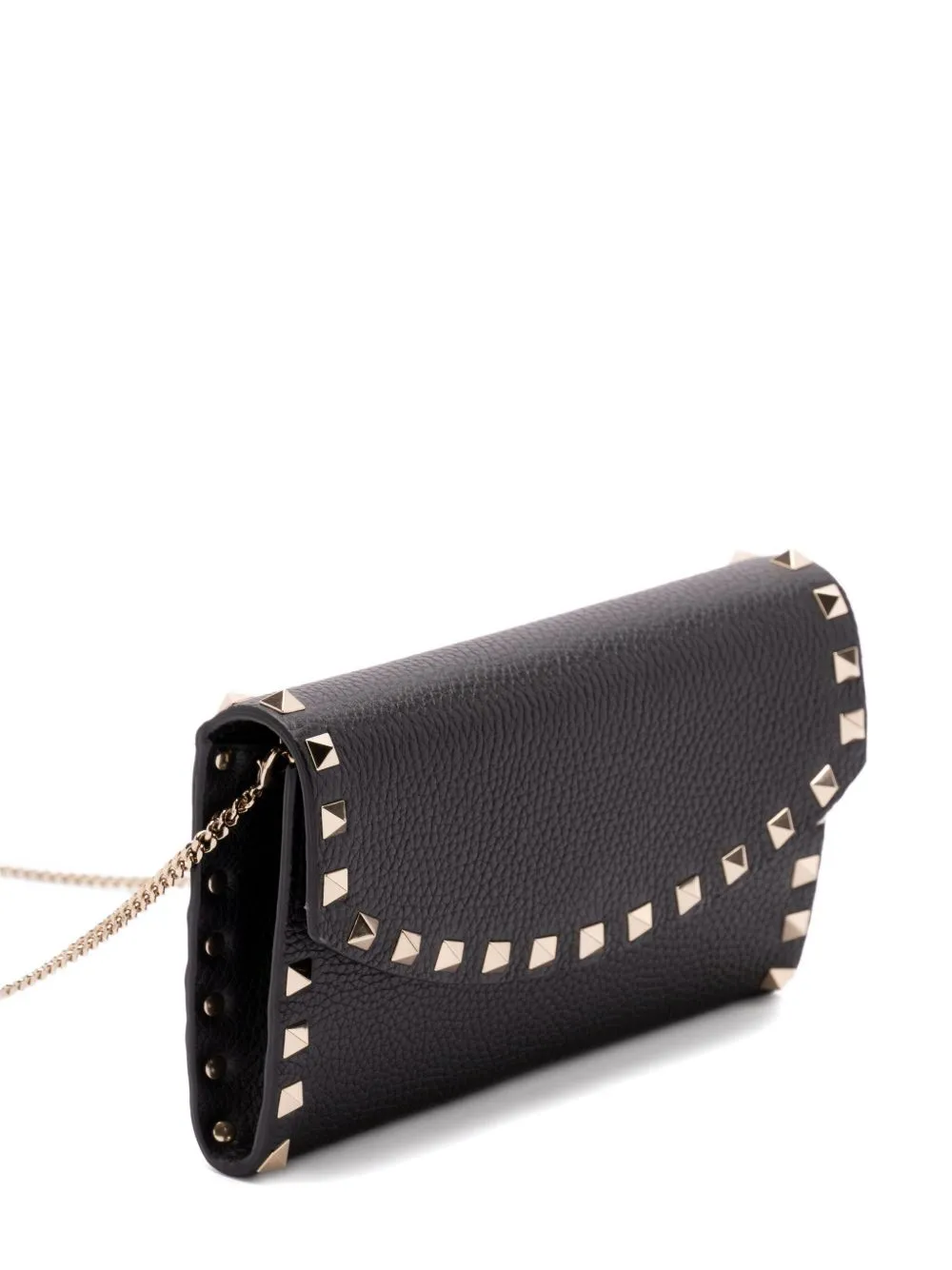 Valentino Garavani Rockstud Foldover Top Wallet