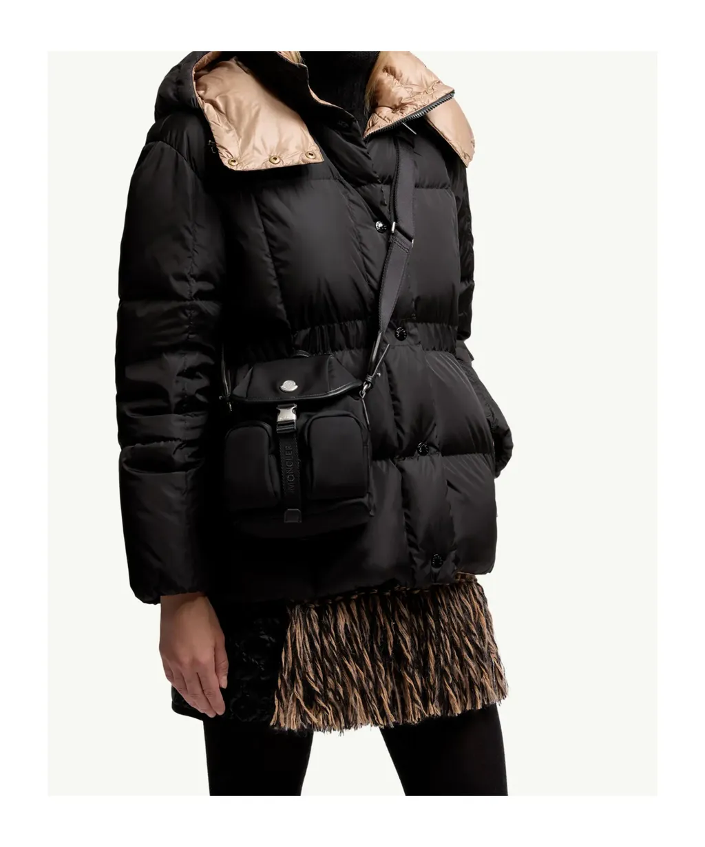 Moncler Buckle Detailed Foldover Top Mini Backpack