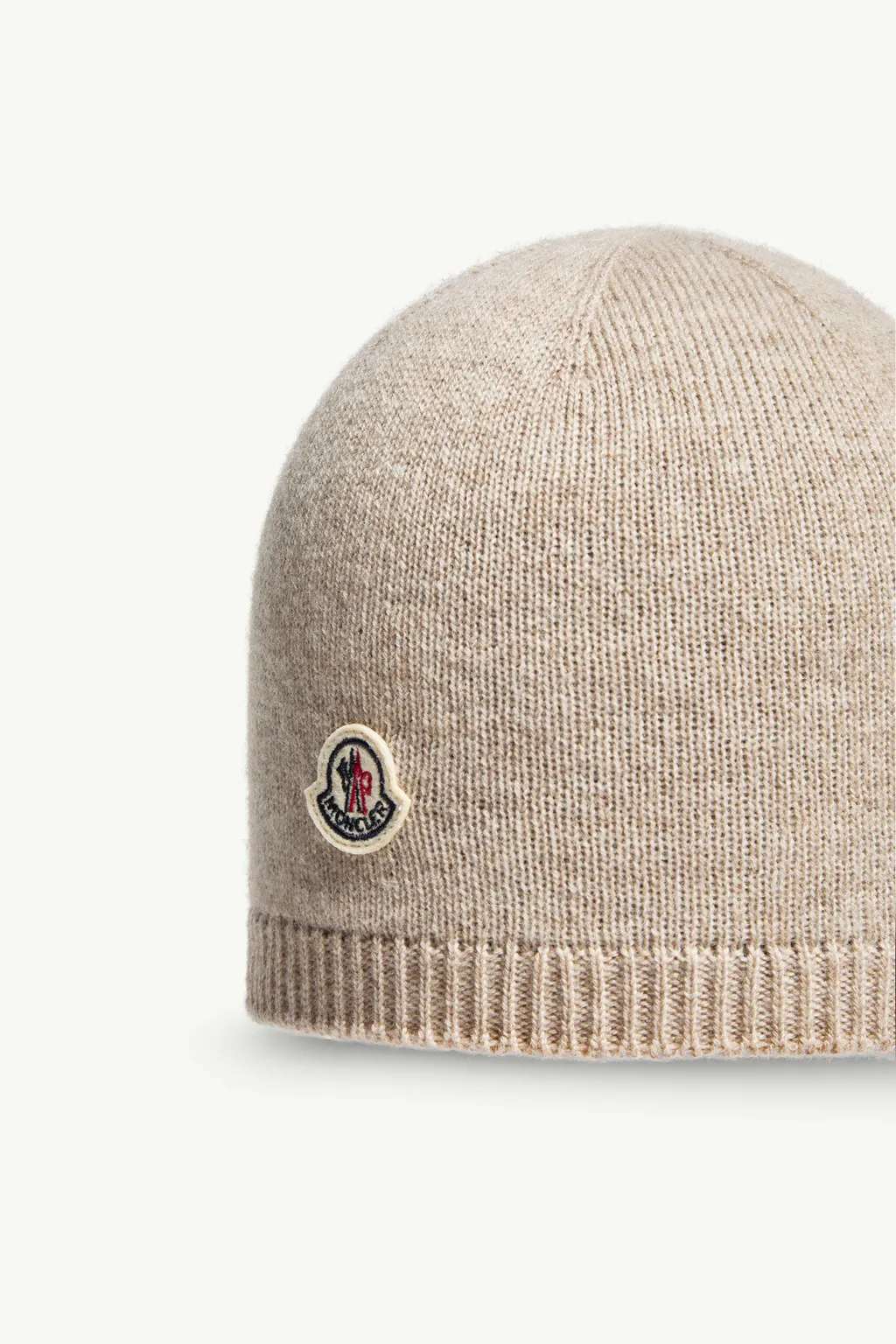 Moncler Enfant Logo Patch Beanie