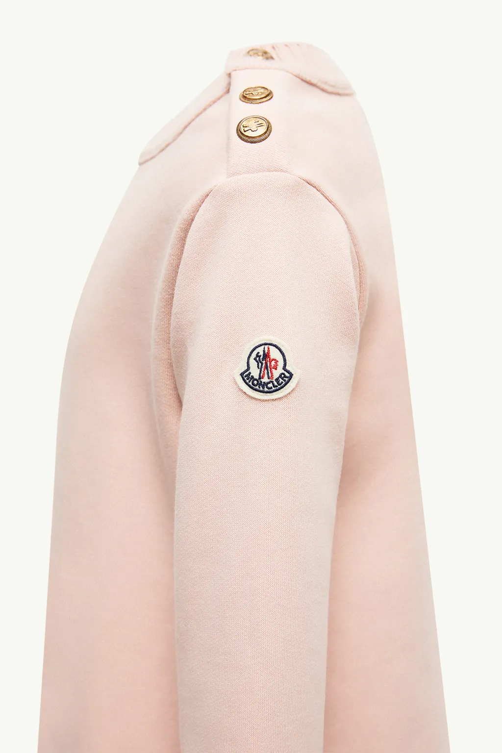 Moncler Enfant Logo Patch Crewneck Sweatshirt Dress