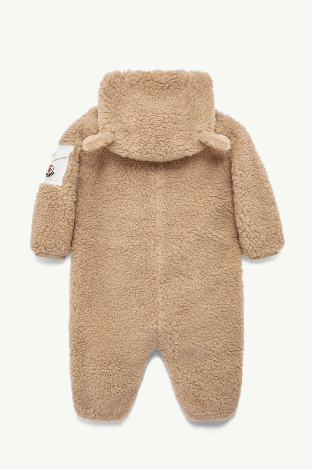 Moncler Enfant Teddy Hooded Baby Grow