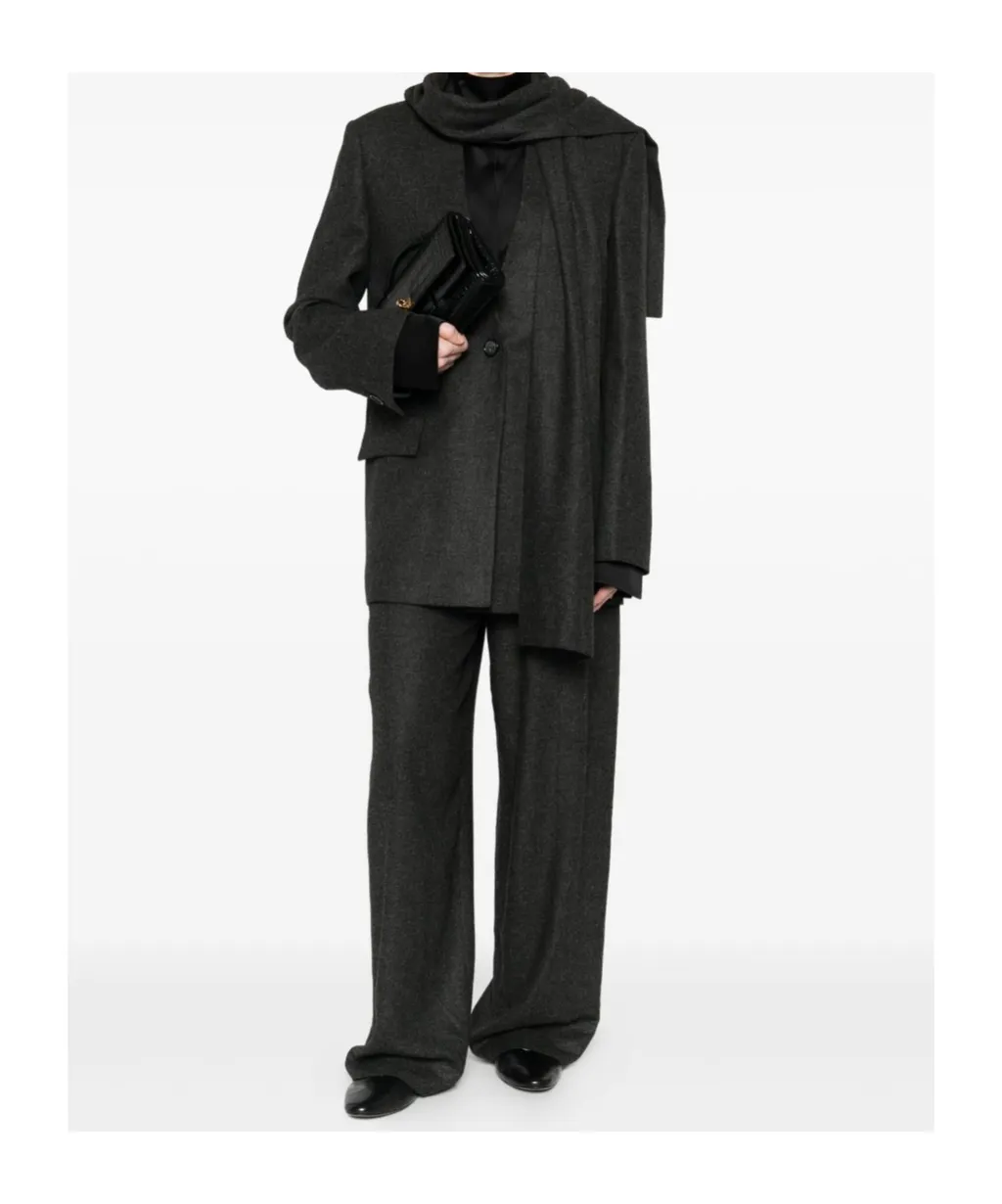 TotÊMe Dart-Detailed Flannel Trousers