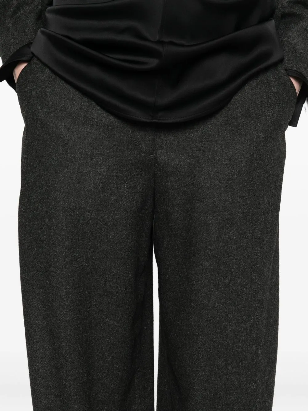 TotÊMe Dart-Detailed Flannel Trousers