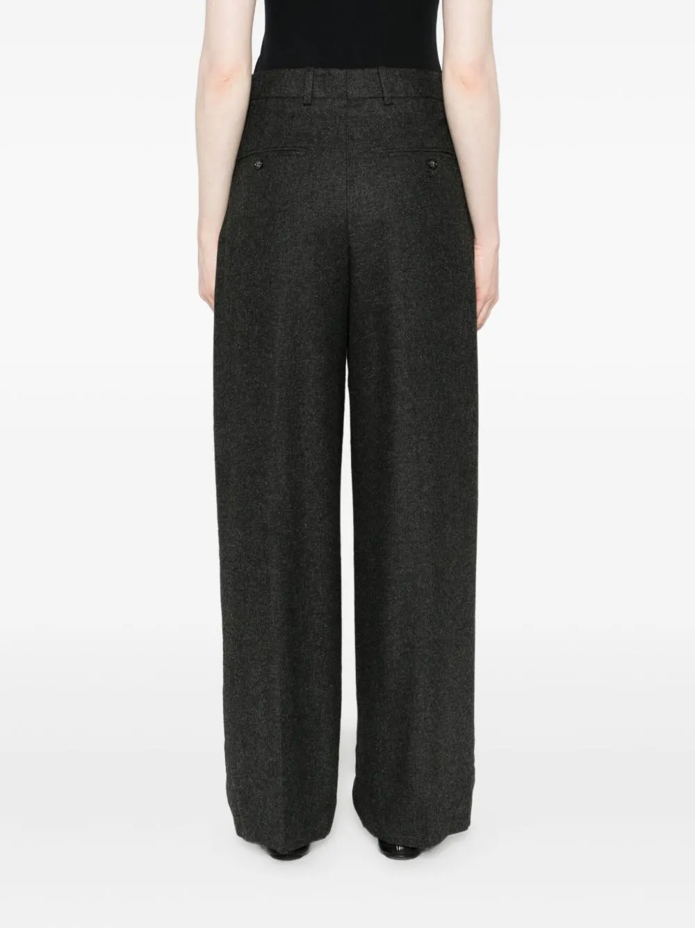 TotÊMe Dart-Detailed Flannel Trousers