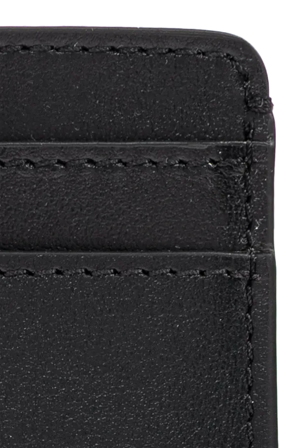 Versace Logo-Lettering Card Holder