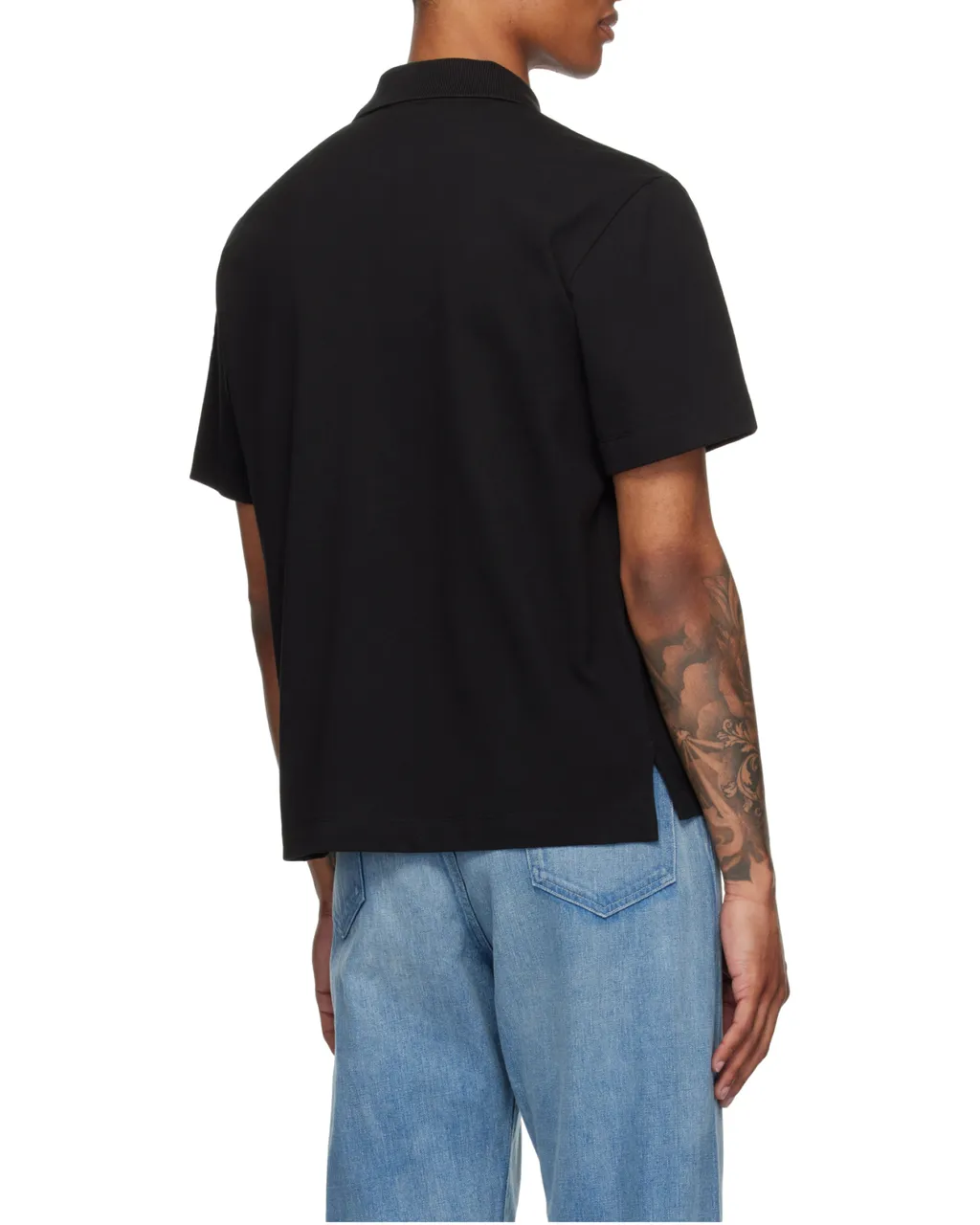 Moncler Logo Patch Short-Sleeved Polo Shirt