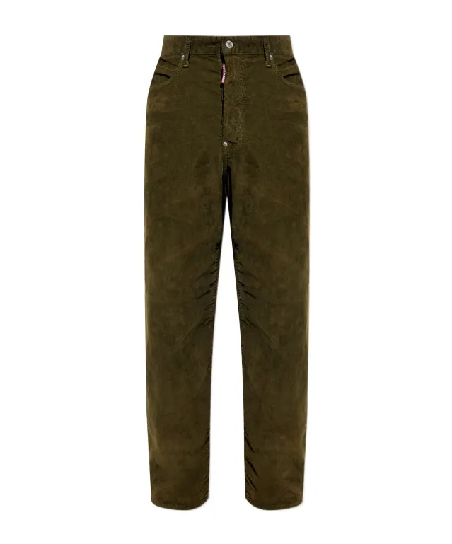 Dsquared2 Corduroy Straight-Leg Trousers