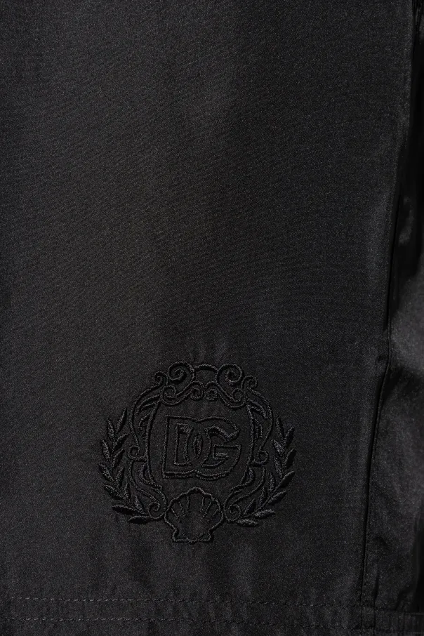 Logo-Embroidered Swim Shorts