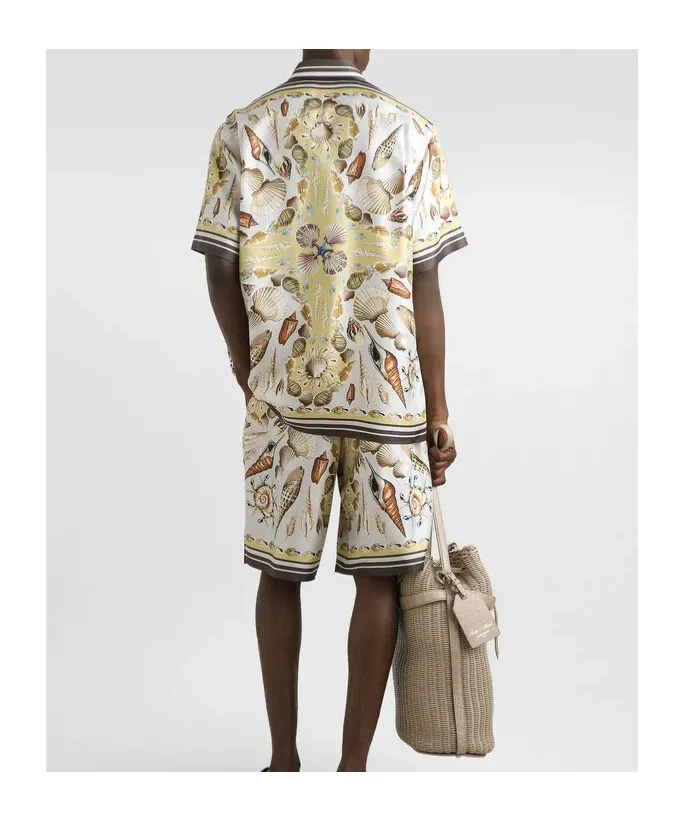 Dolce & Gabbana Shell Printed Short-Sleeved Shirt