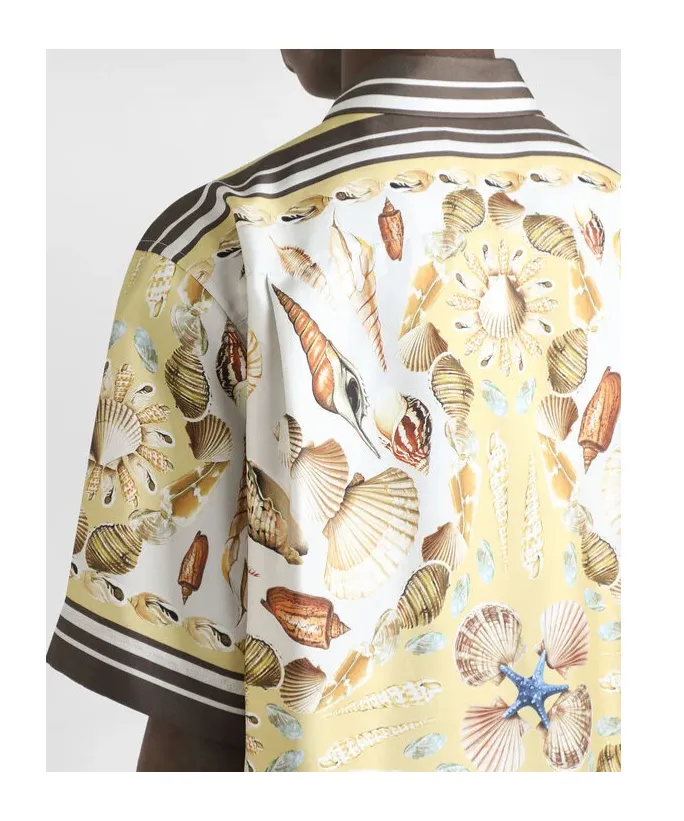 Dolce & Gabbana Shell Printed Short-Sleeved Shirt
