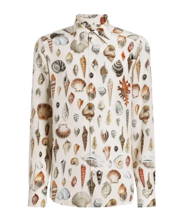 Dolce & Gabbana Shell Printed Martini Shirt