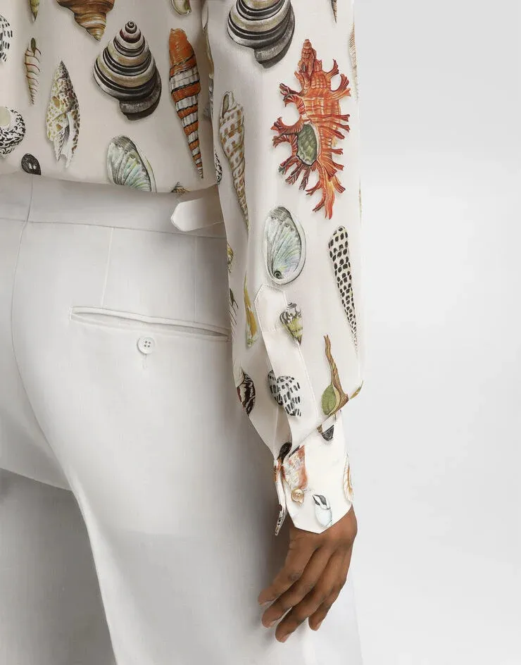 Dolce & Gabbana Shell Printed Martini Shirt