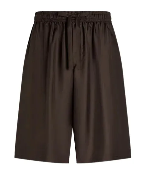 Dolce & Gabbana Elastic Drawstring Waist Shorts