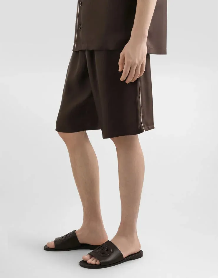 Dolce & Gabbana Elastic Drawstring Waist Shorts