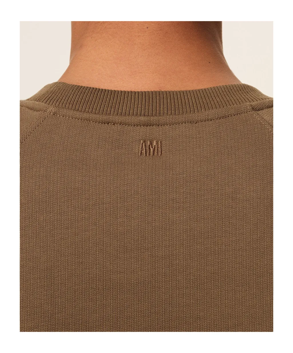 Ami Paris Ami De Coeur Crewneck Sweatshirt