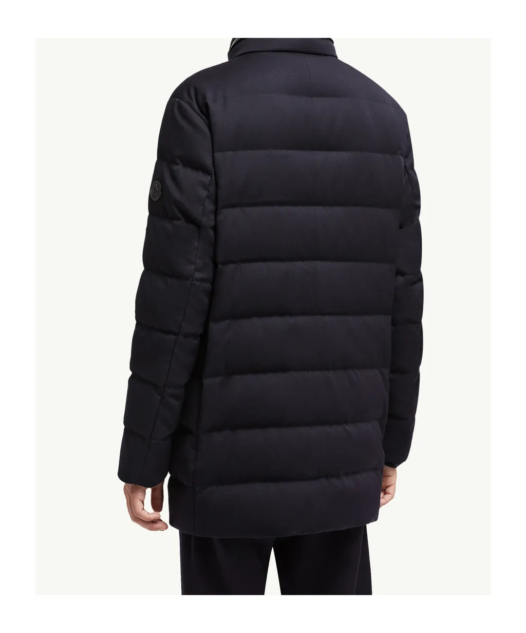 Moncler Vallonpierre Hooded Long Padded Jacket