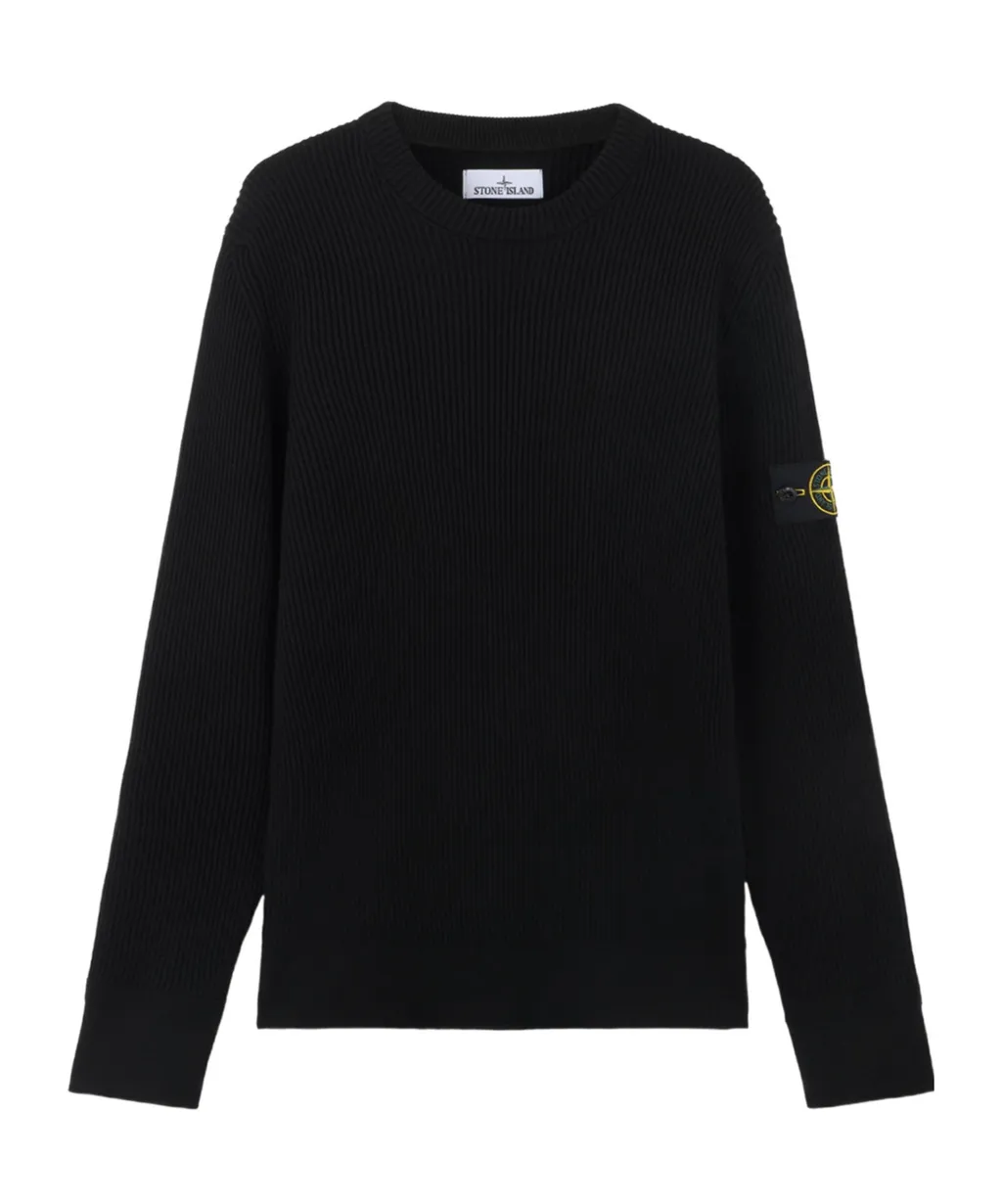 Stone Island Knitted Crewneck Jumper