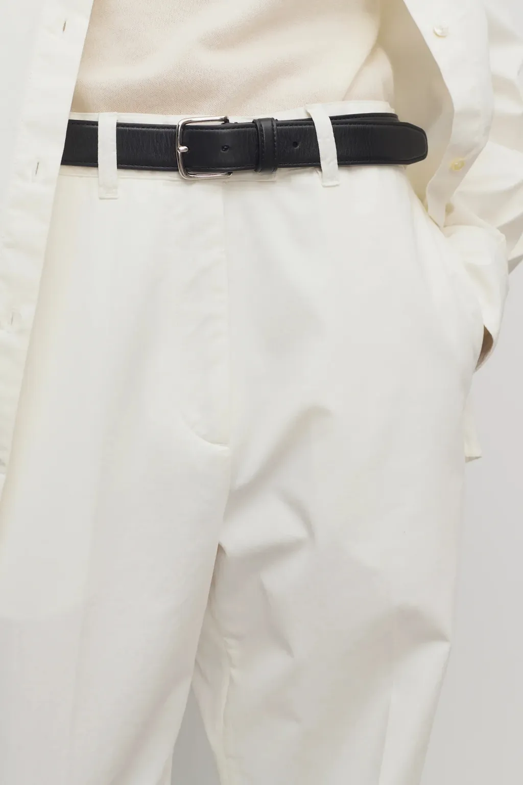 The Row Neriah High-Waisted Tailored Pants
