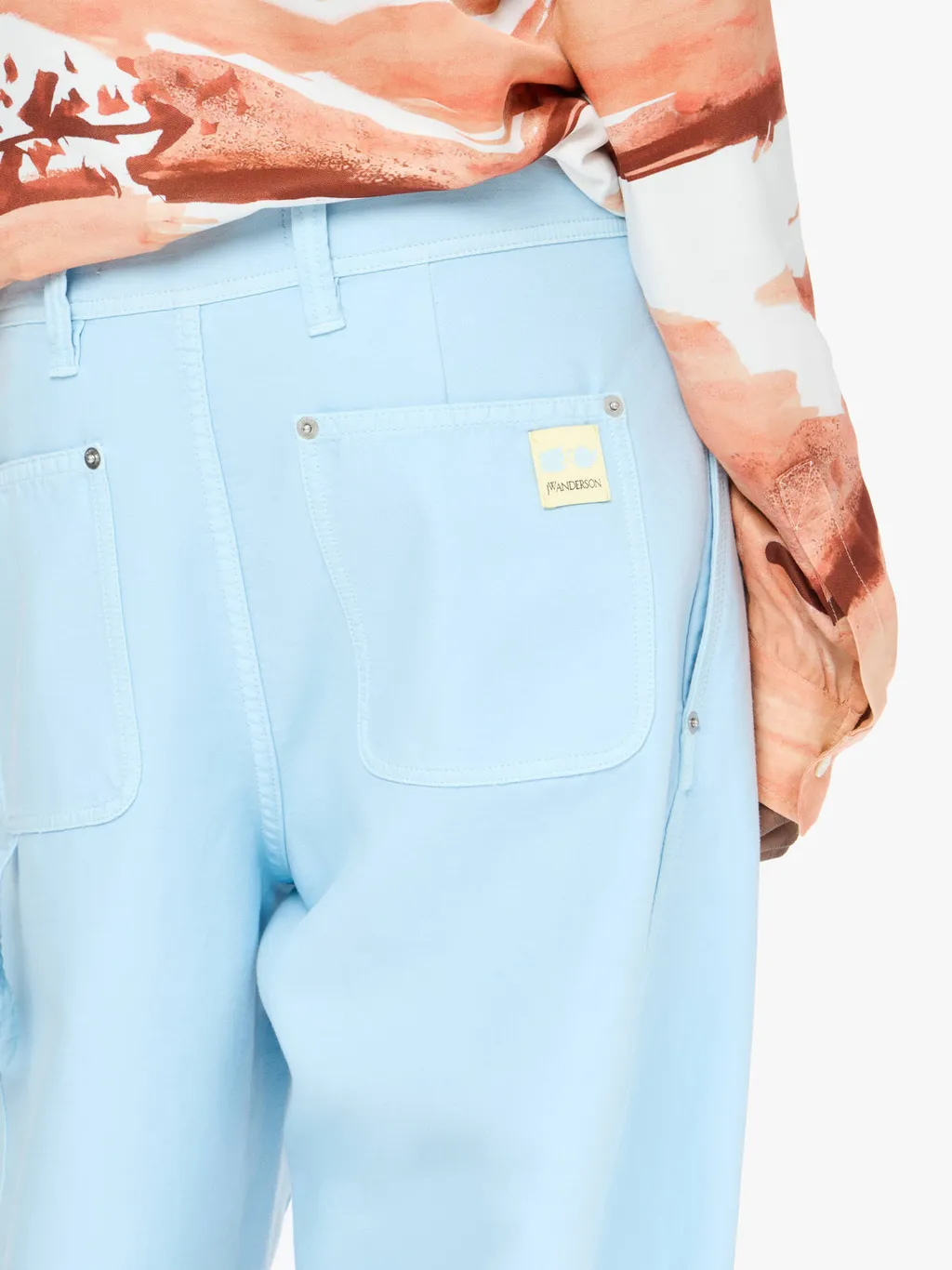 Pleated Panel Trousers