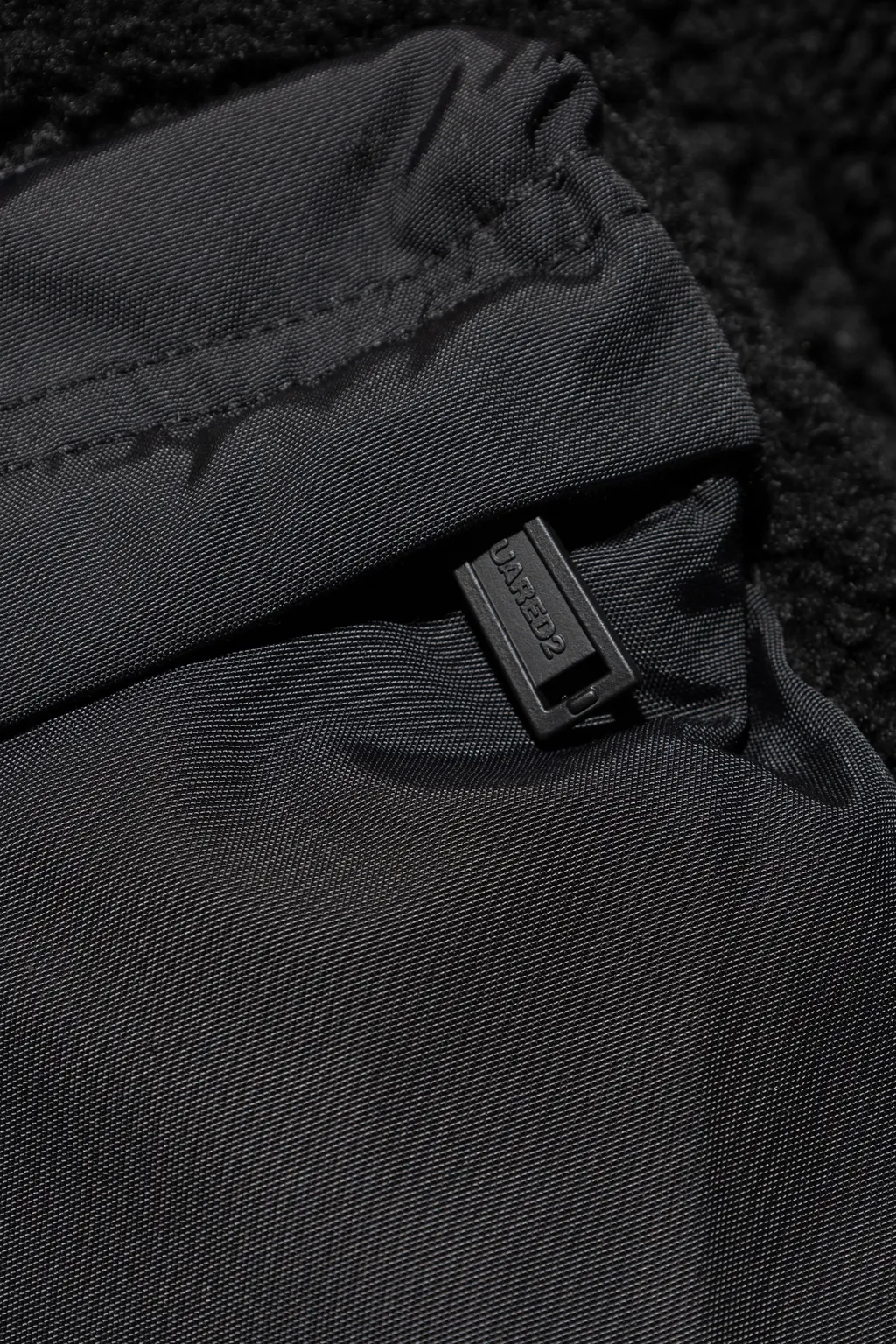 Dsquared2 Half-Zip Fleece Hoodie