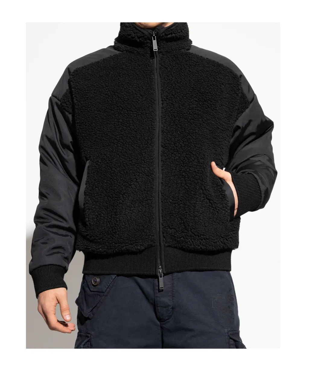 Dsquared2 Zip-Up Fleece Jacket