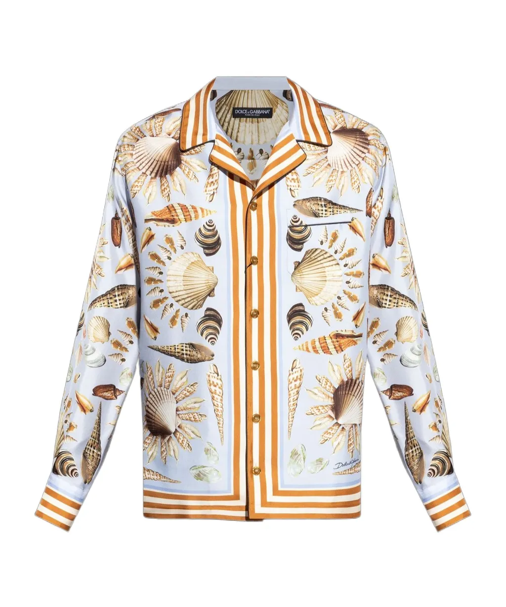 Dolce & Gabbana Shell Printed Long-Sleeved Shirt