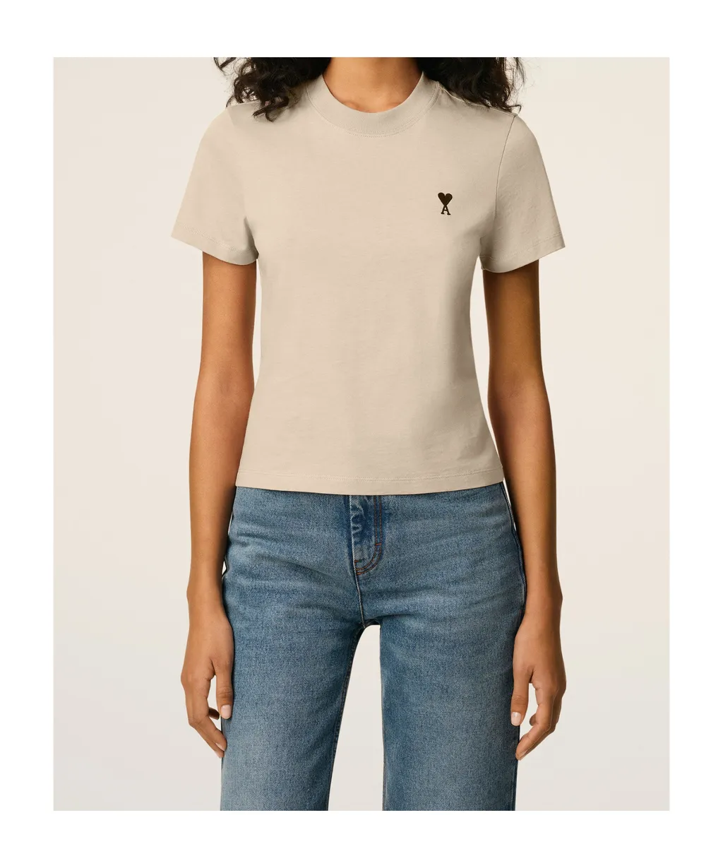 Ami Paris Ami De Coeur Crewneck T-Shirt