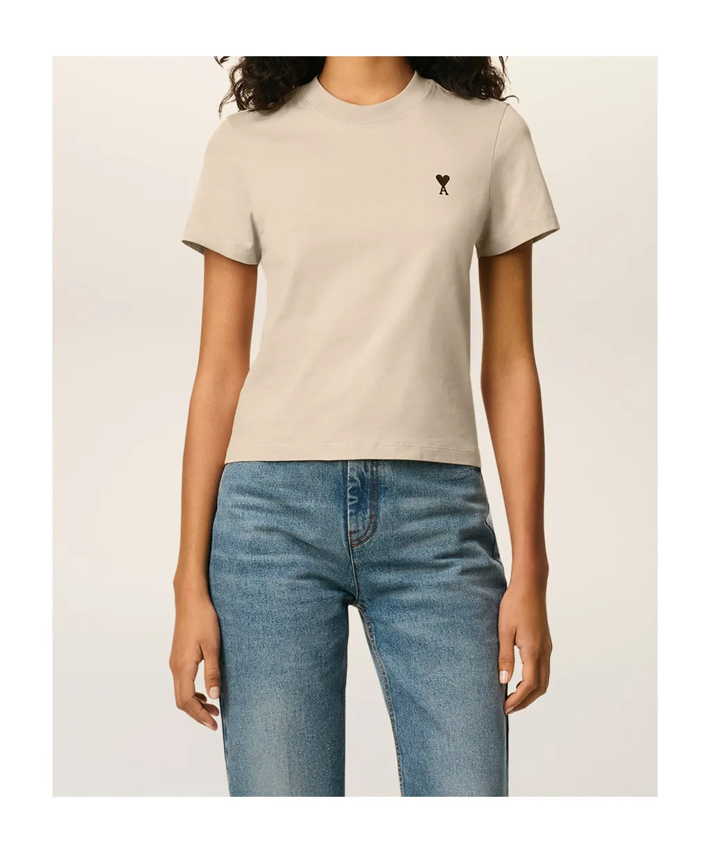 Ami Paris Ami De Coeur Crewneck T-Shirt