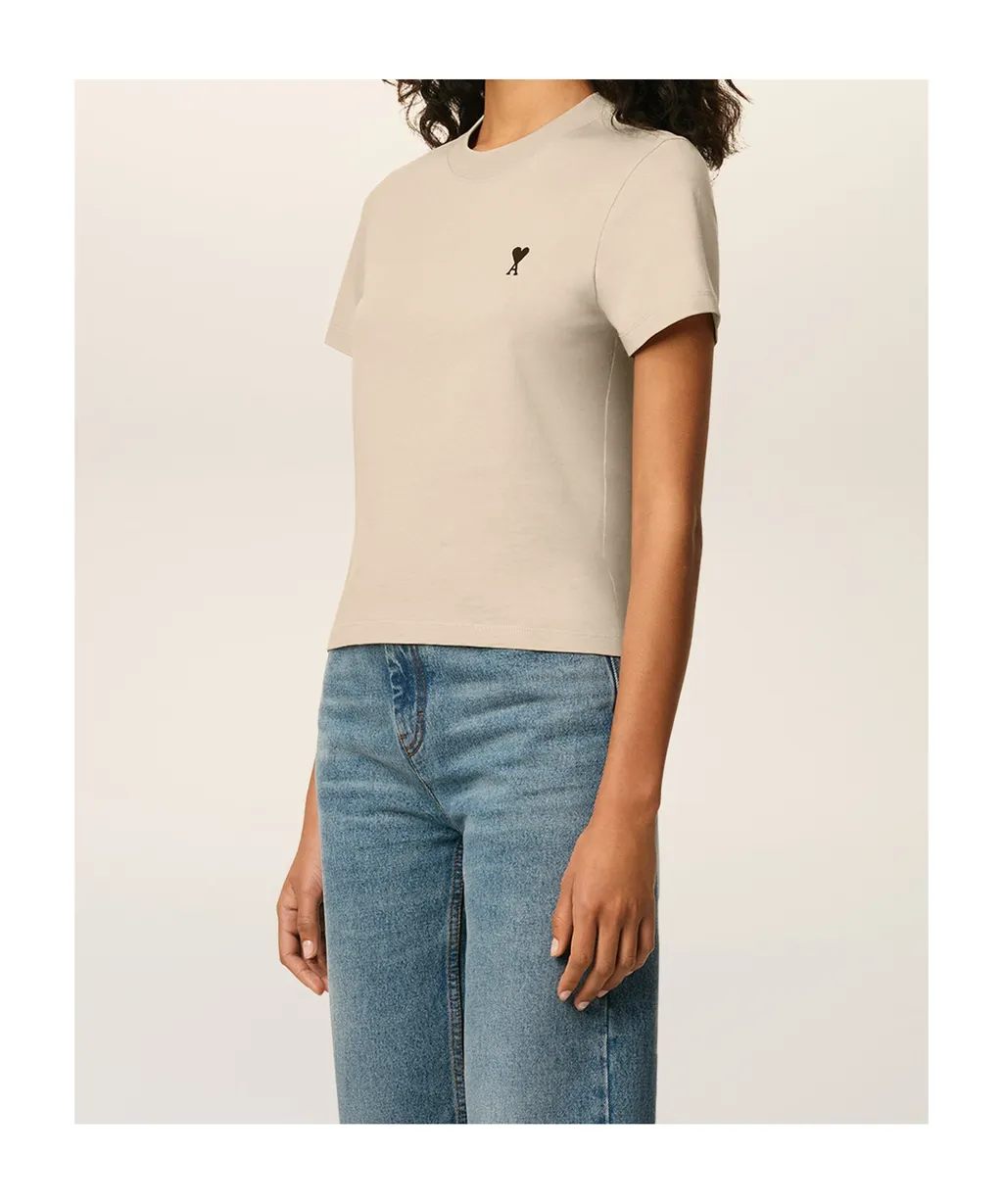 Ami Paris Ami De Coeur Crewneck T-Shirt