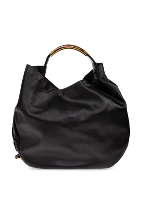 Moschino Logo Lettering Top Handle Bag