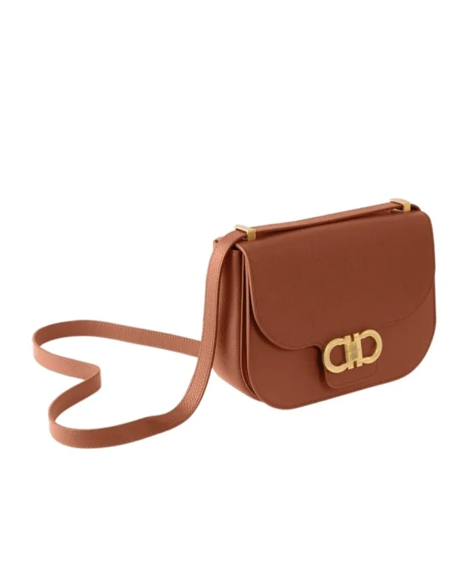 Ferragamo Gancini Foldover Crossbody Bag