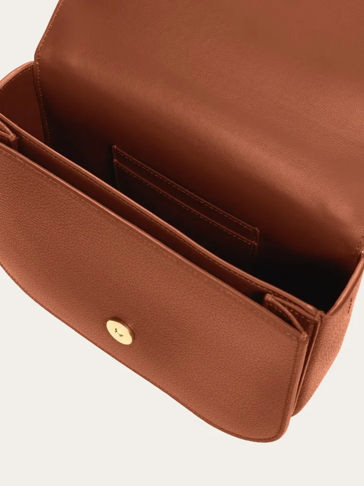 Ferragamo Gancini Foldover Crossbody Bag