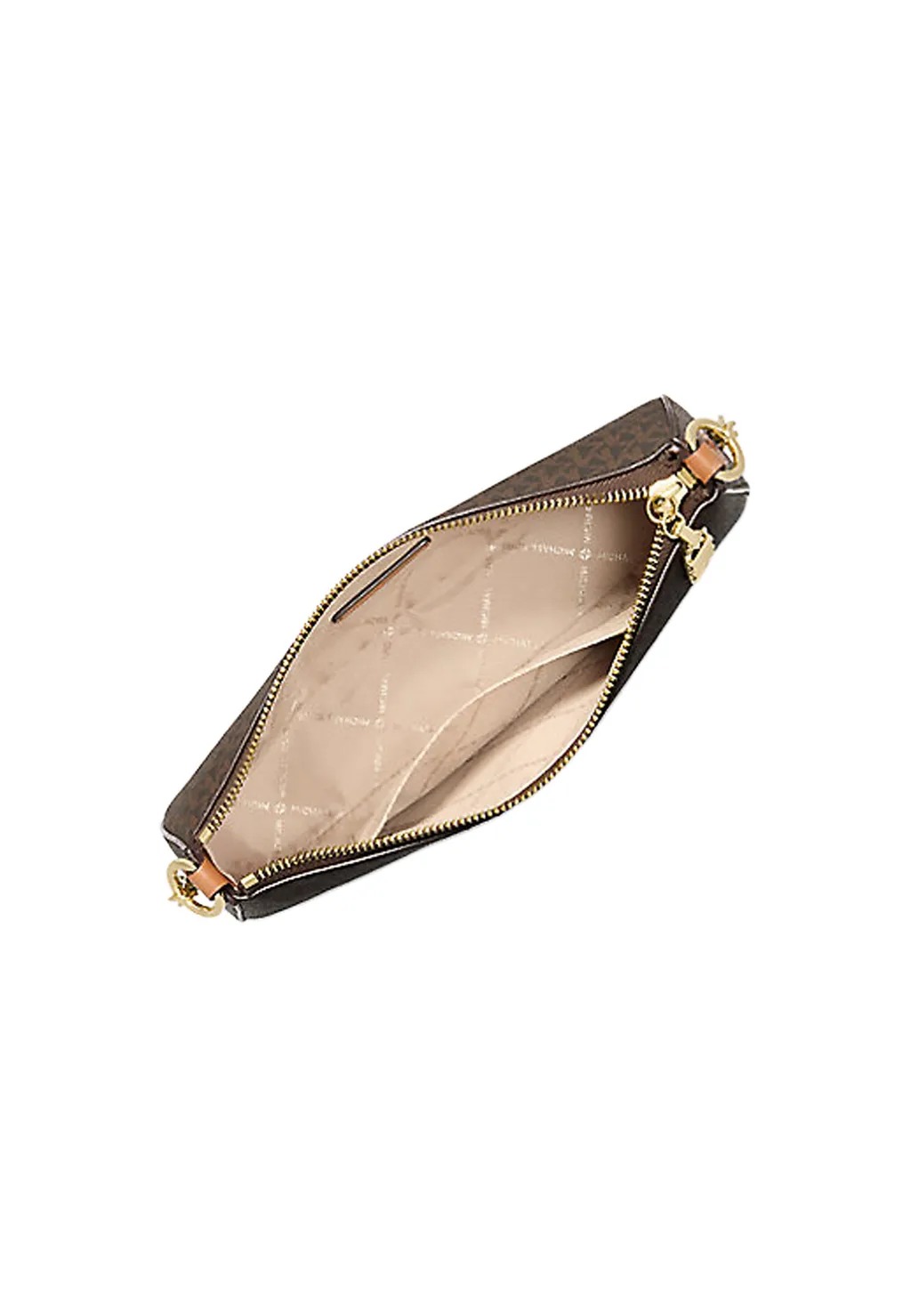 Michael Michael Kors Empire Medium Signature Logo Chain-Link Pochette