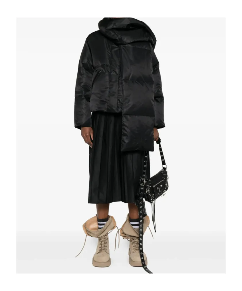 Mm6 Maison Margiela Scarf Down Jacket