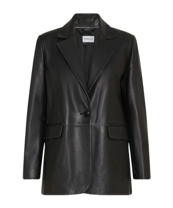 Leather Blazer